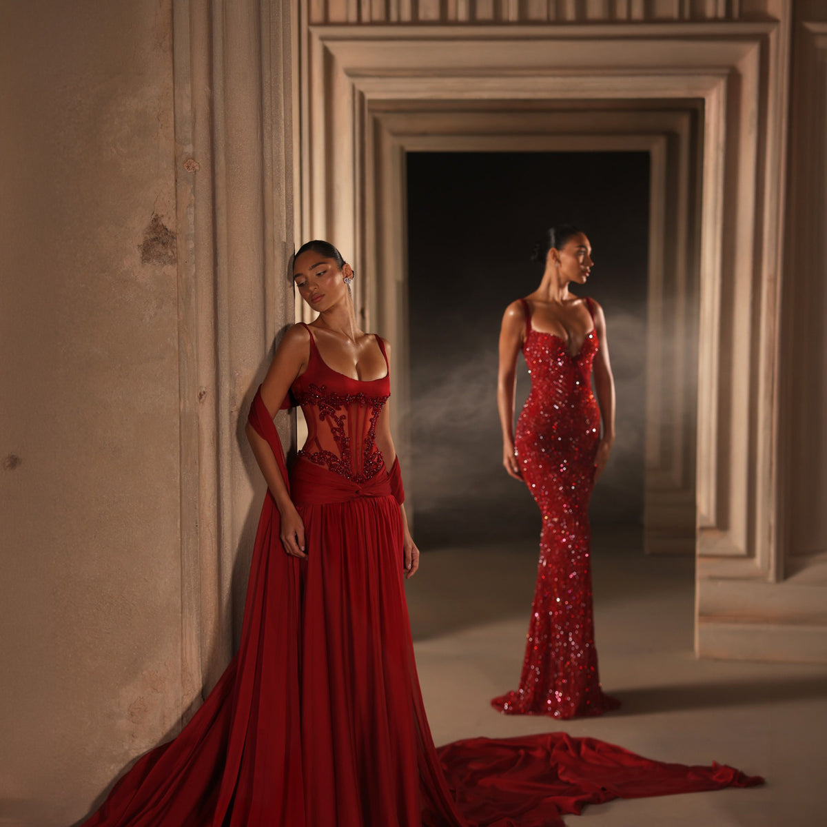 فستان كوتور مصمم حسب الطلب من Reinee Couture